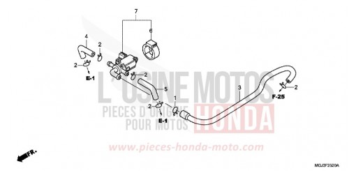 AIR INJECTION CONTROLVALVE CBF1000FAA de 2010